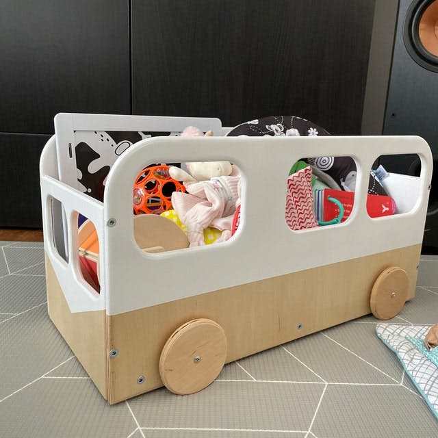 Coffre à jouets bus Ewart Woods – vue 4
