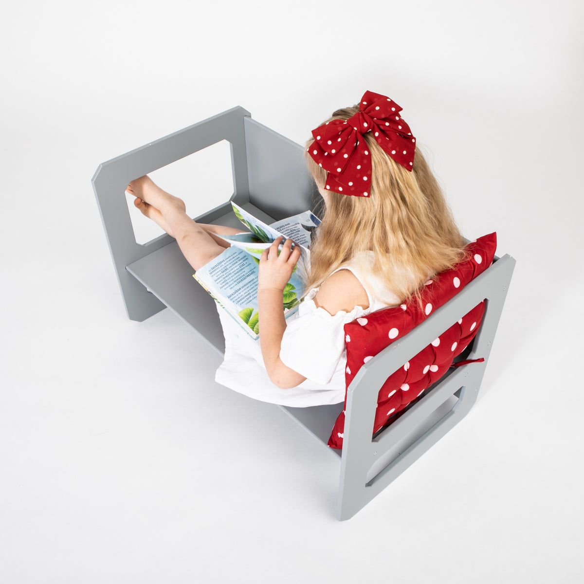 Stolik do jedzenia i krzesełko Montessori House Bed – widok 17
