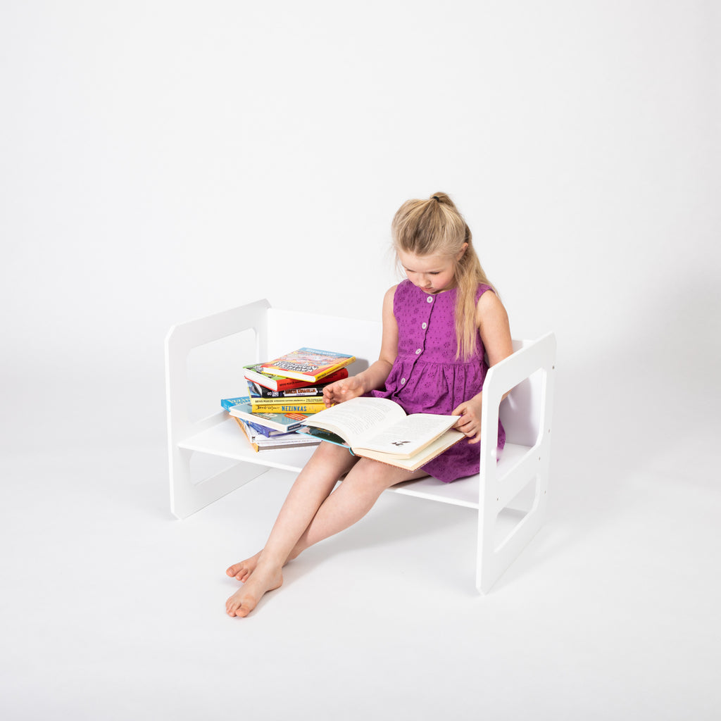 Stolik do jedzenia i krzesełko Montessori House Bed – widok 16