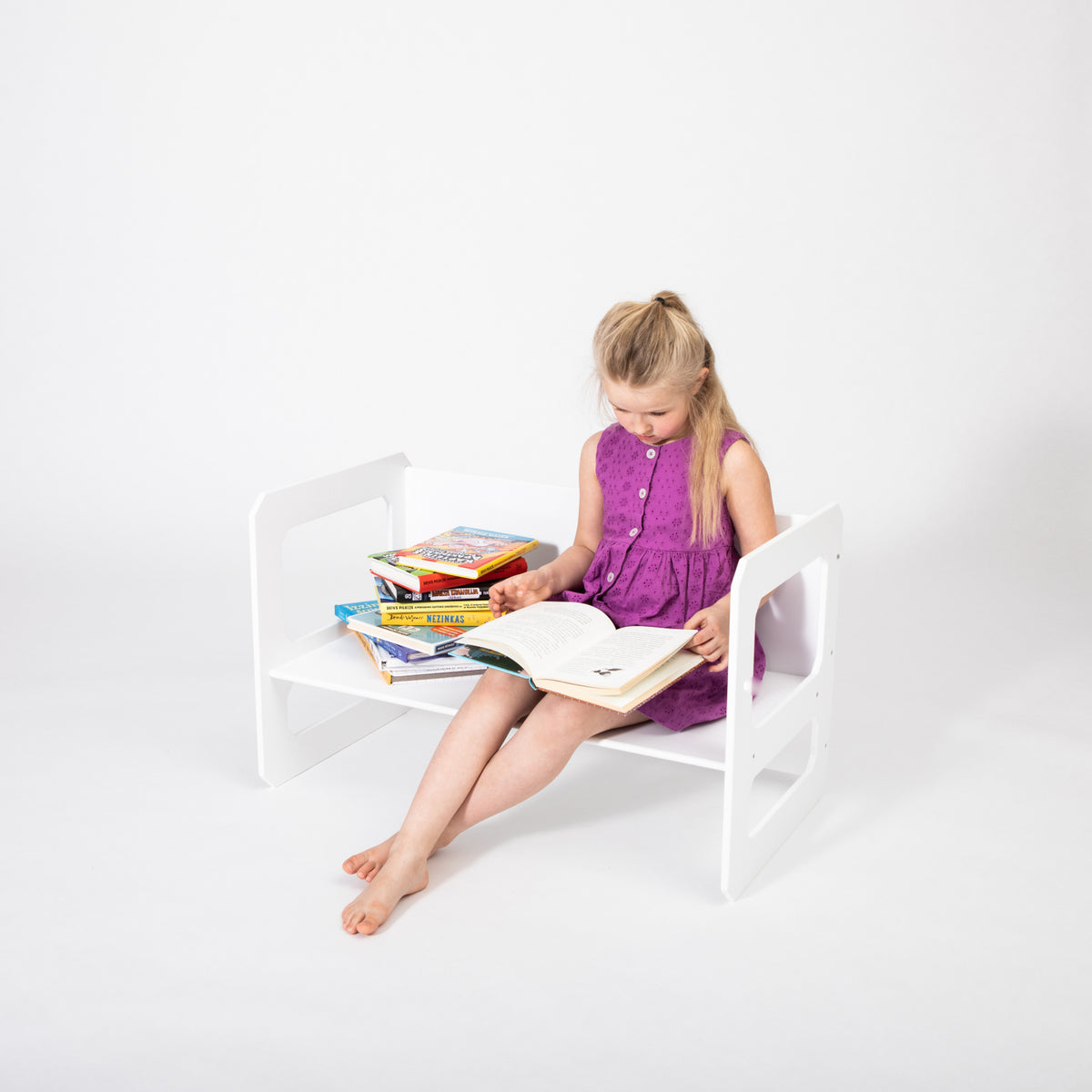 Stolik do jedzenia i krzesełko Montessori House Bed – widok 16