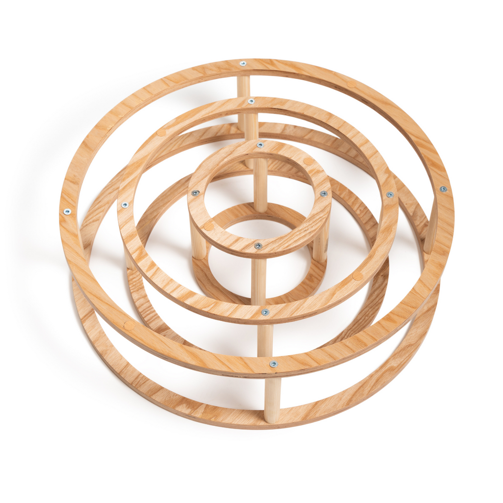 Anneaux Montessori en frêne Ewart Woods – vue 5