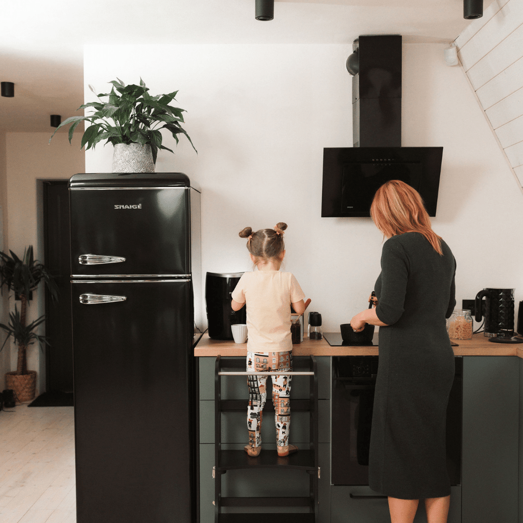 Wieża obserwacyjna 2w1 Step'n'Sit czarna Ette Tete – widok 3