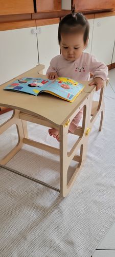 Wieża obserwacyjna 2w1 Step'n'Sit naturalna Ette Tete – widok 9