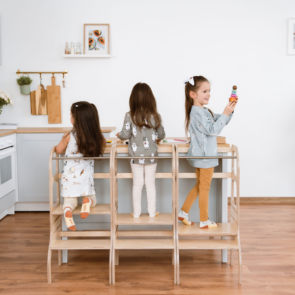 Tour d'observation STEP UP bois naturel Ette Tete – vue 3