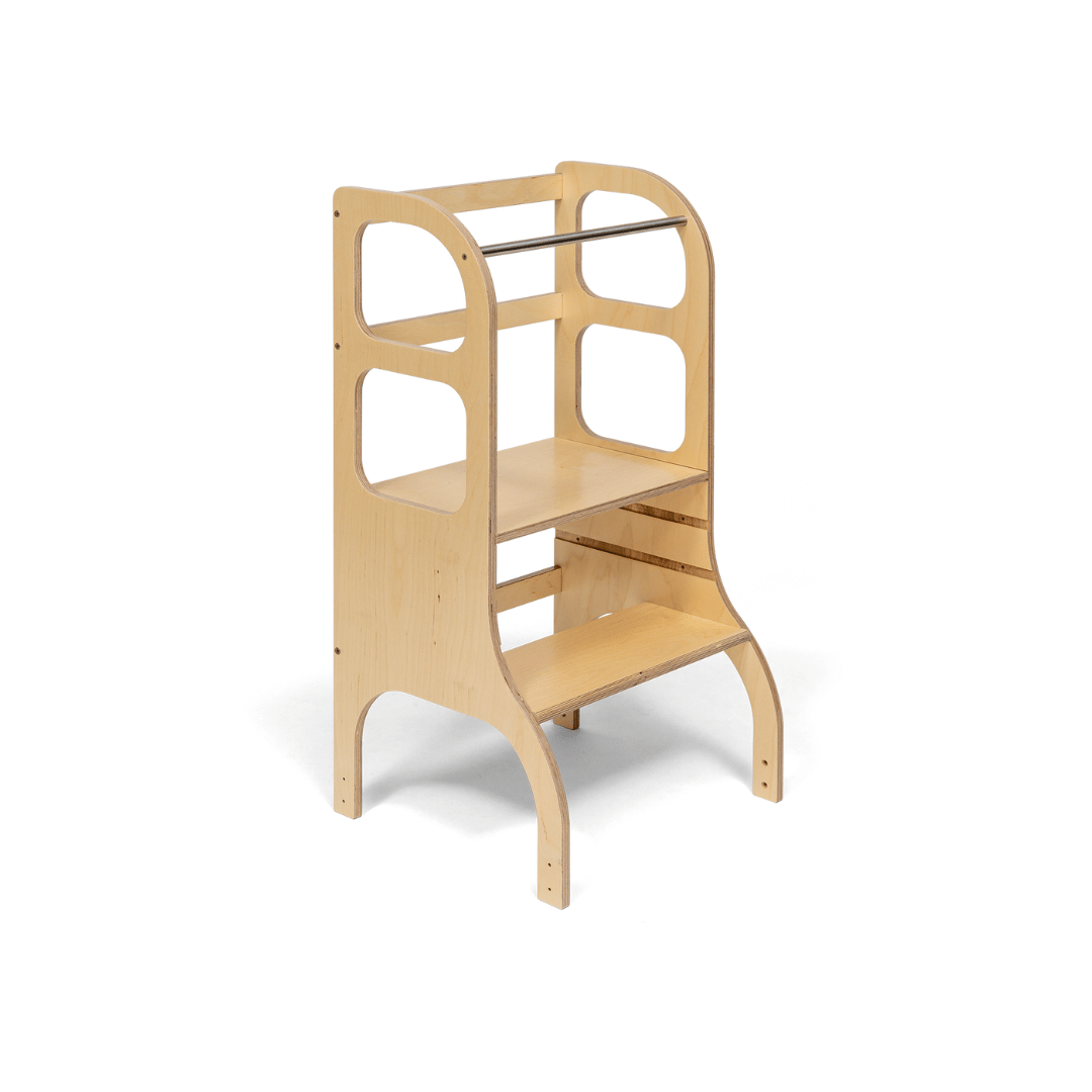 Tour d'observation STEP UP bois naturel Ette Tete – vue 2