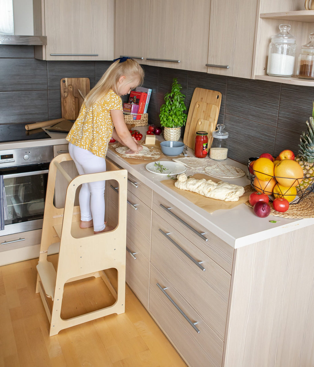 Regulowana wieża obserwacyjna Montessori House Bed – widok 3