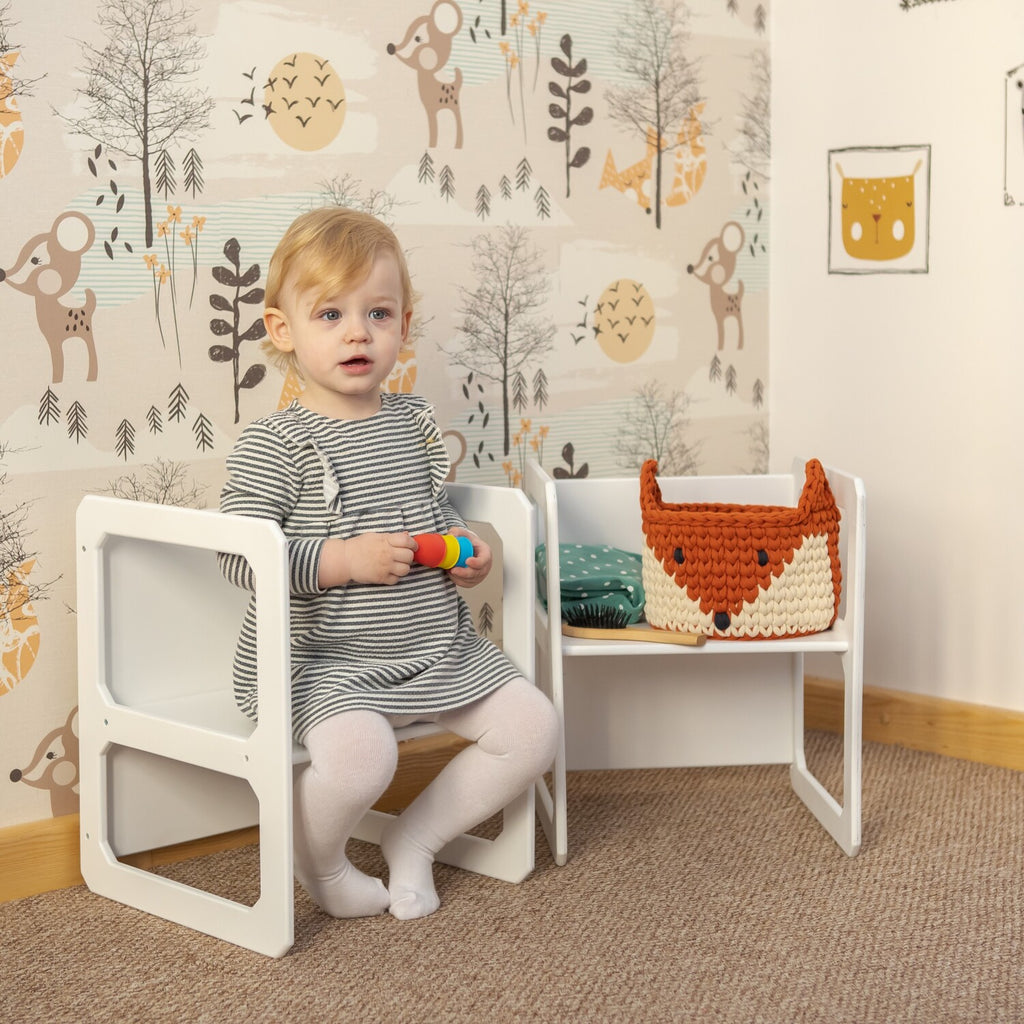 Stolik do jedzenia i 2 krzesełka Montessori House Bed – widok 8