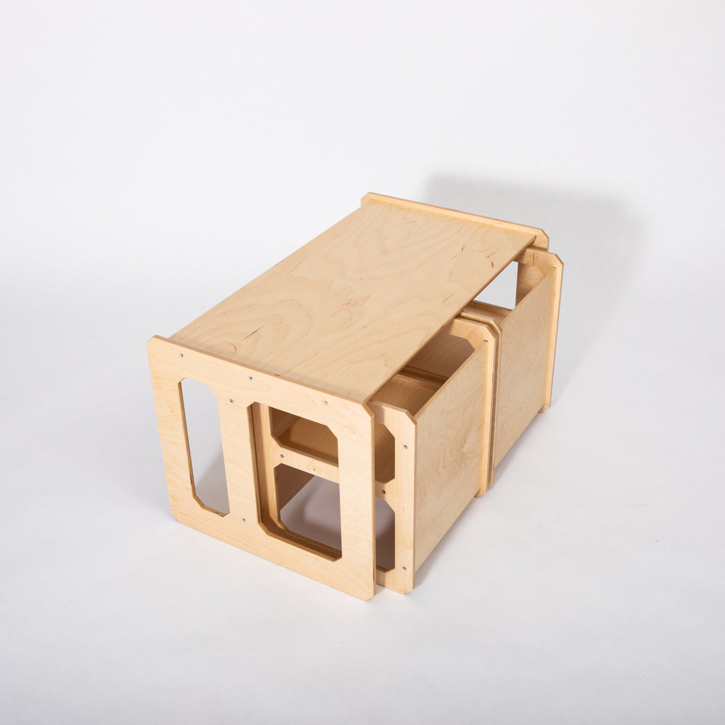 Stolik do jedzenia i 2 krzesełka Montessori House Bed – widok 11