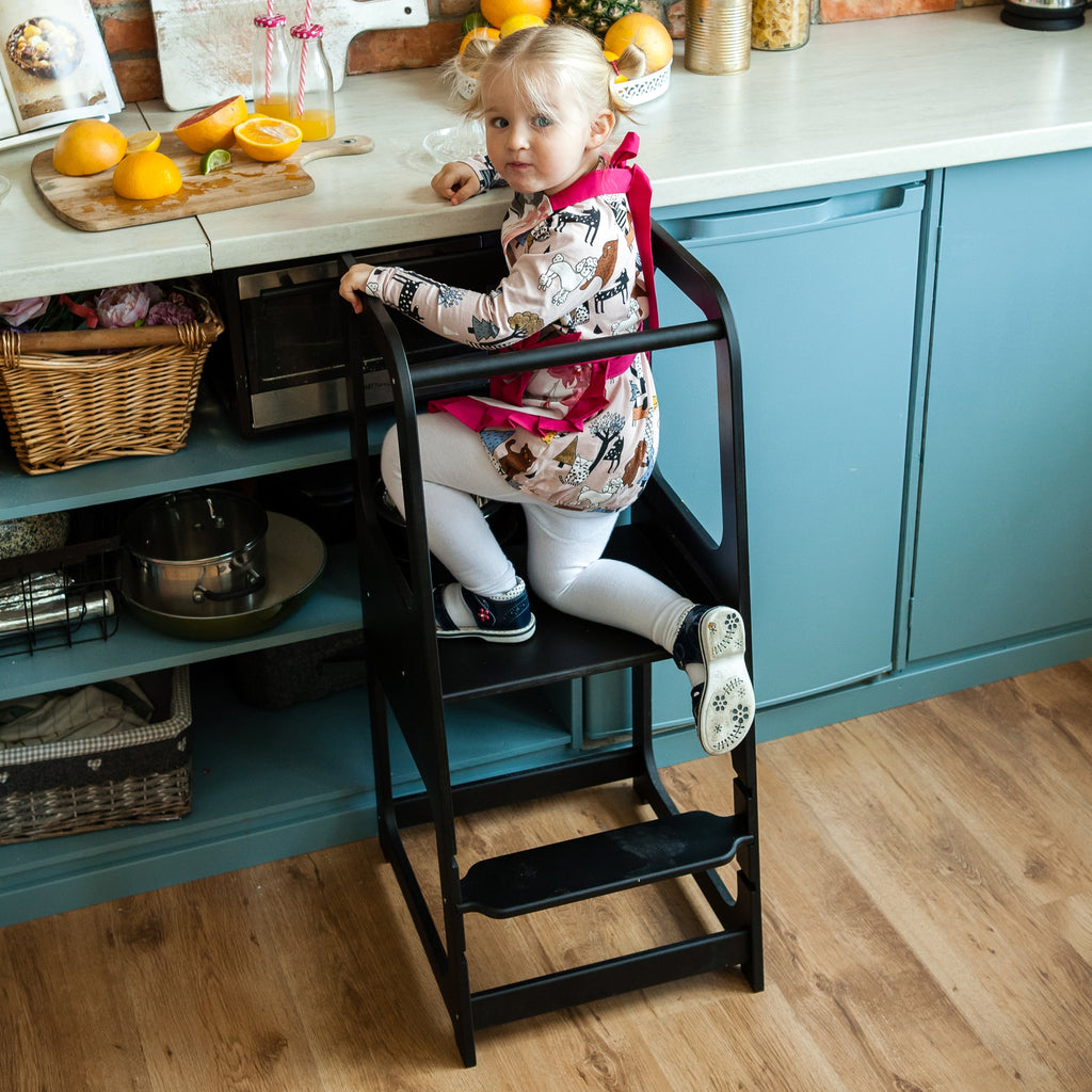 Regulowana wieża obserwacyjna Montessori House Bed – widok 4