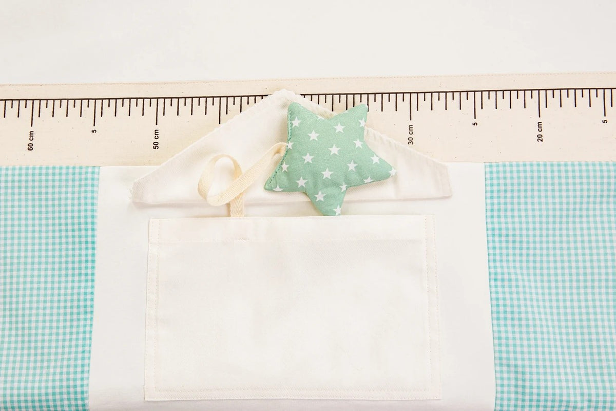 Tapis d'éveil bébé 120x120 vert menthe Karloova – vue 11