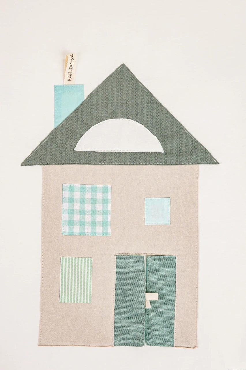 Tapis d'éveil bébé 120x120 vert menthe Karloova – vue 10