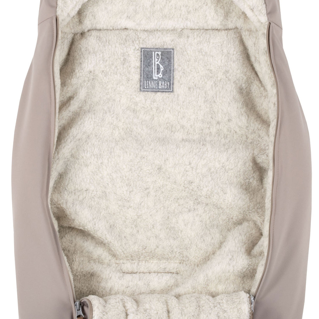 Winterfußsack Beige Lenne – Ansicht 2