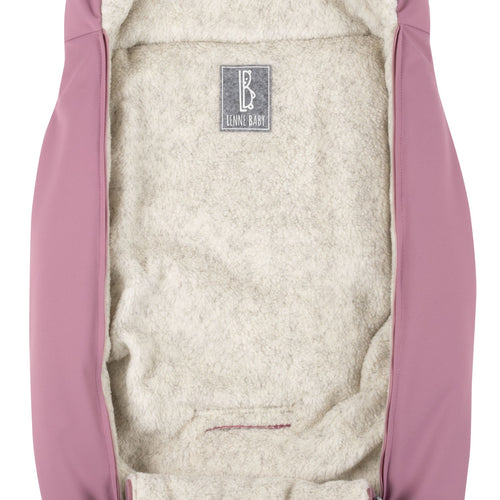 Saco de invierno lila Lenne – vista 2