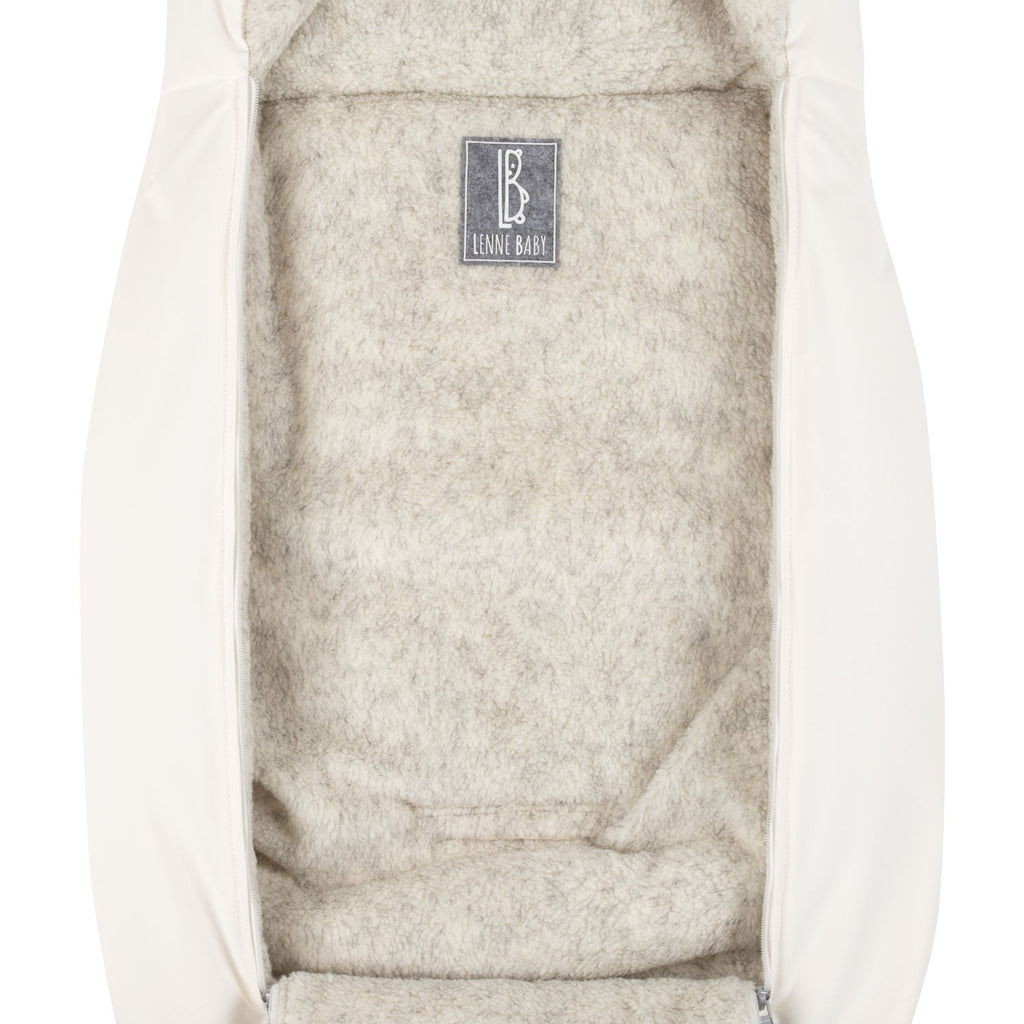 Winterfußsack Weiß Lenne – Ansicht 2