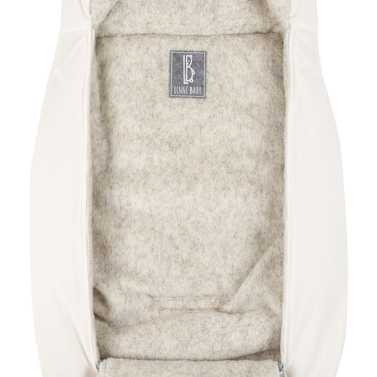 Winterfußsack Weiß Lenne – Ansicht 2