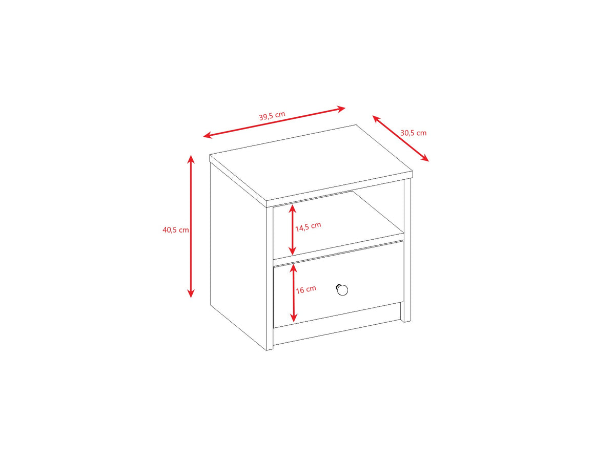 Table de chevet enfant Babydreams Kocot Kids – vue 7