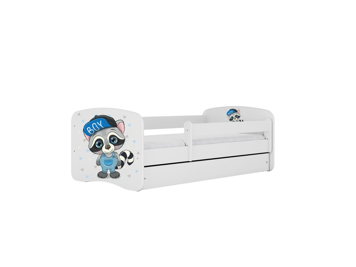 Lit enfant Babydreams motif raton laveur Kocot Kids