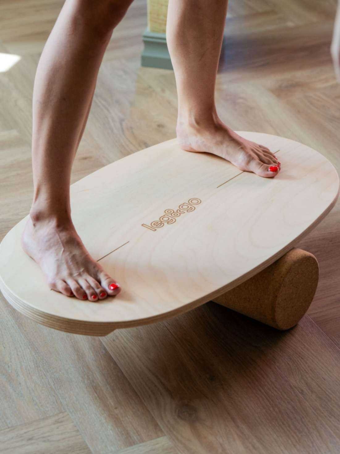 Planche d'équilibre arrondie sans logo leg&go – vue 8