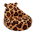 Pouf poire enfant Sako Bag motif léopard bees&blooms