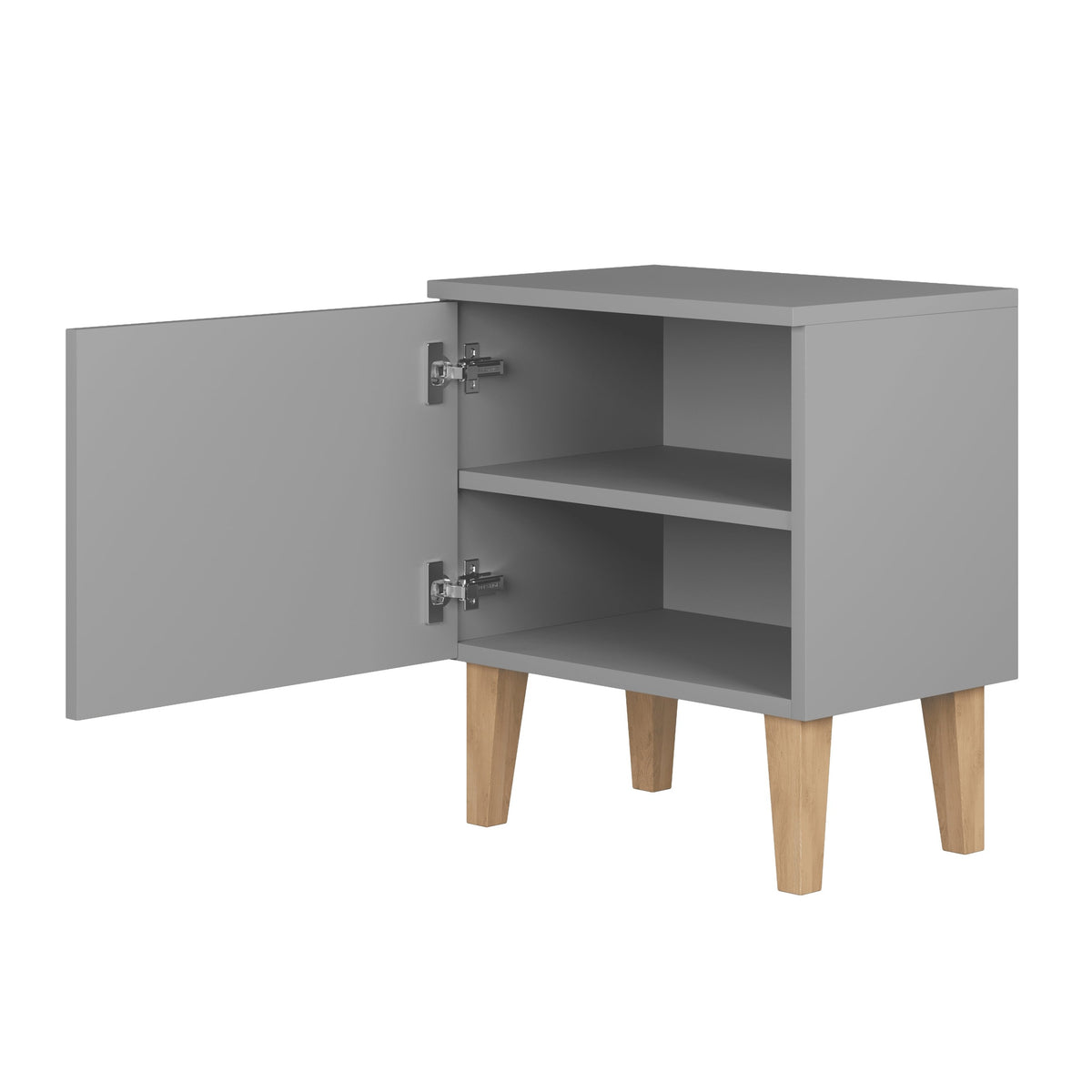 Table de chevet Kubi grise Kocot Kids – vue 7