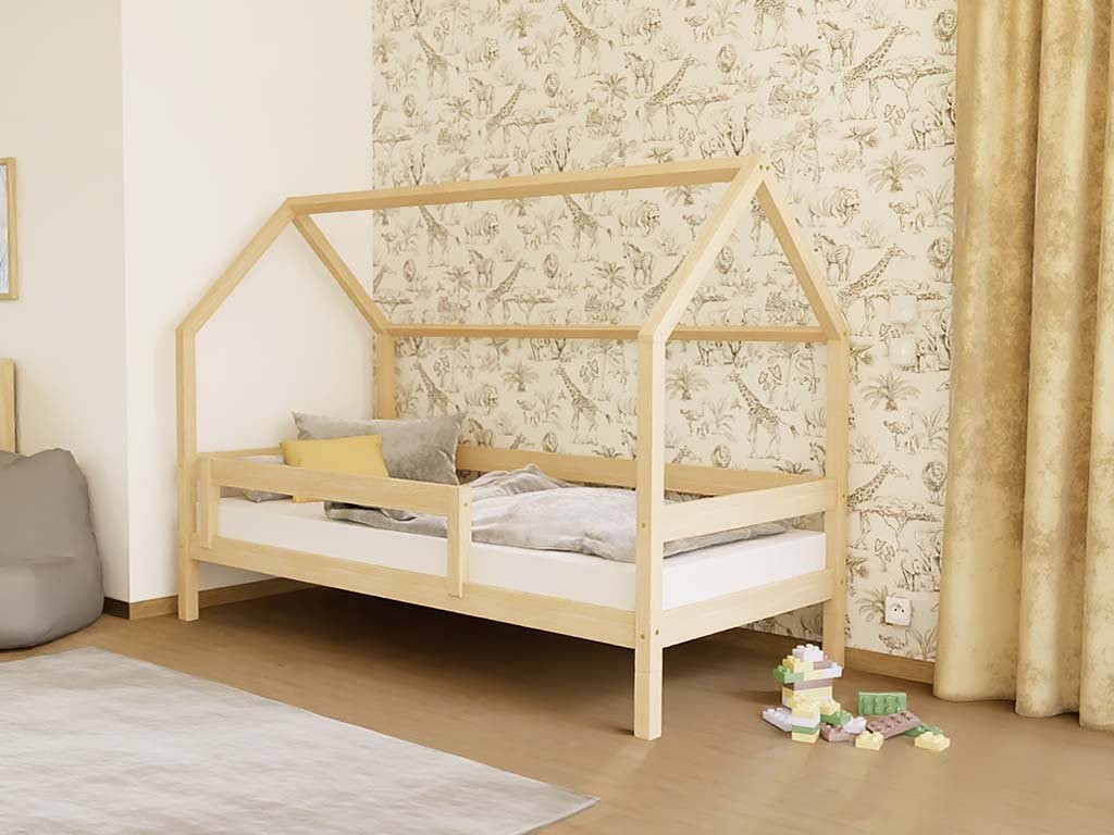 Letto casetta basso LUCKY 80 cm Benlemi – vista 7