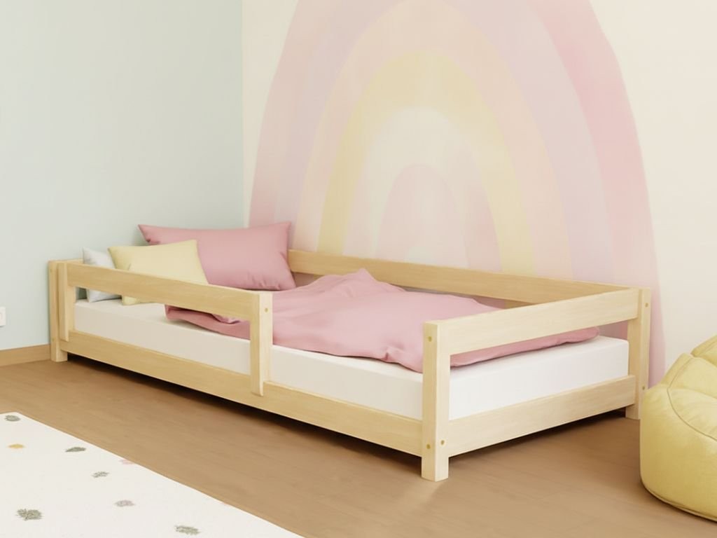 Laag bed LUCKY open instap 120–140 cm Benlemi – weergave 10