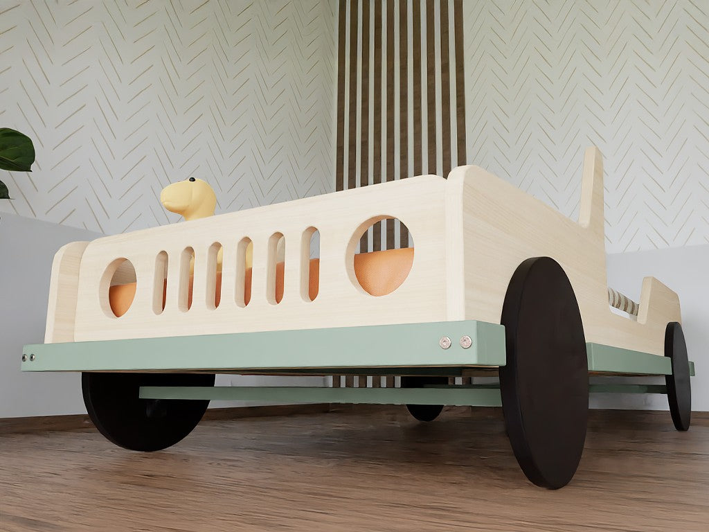 Lit voiture Jeep SAFARI Benlemi – vue 3