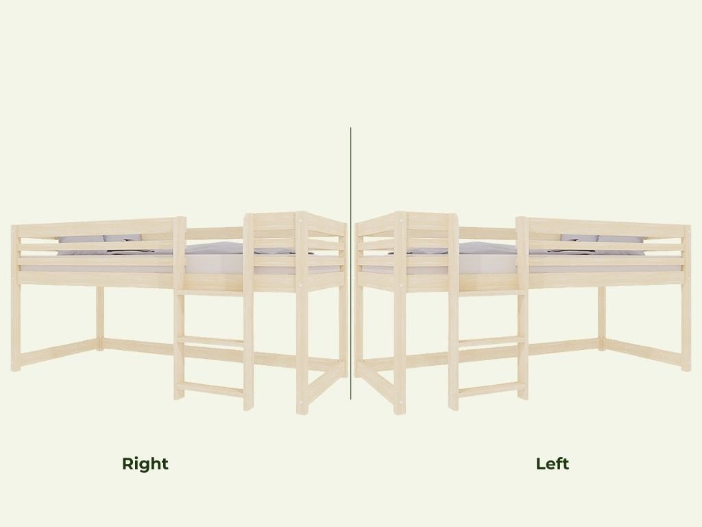 Lit mezzanine bas TULY Benlemi – vue 3