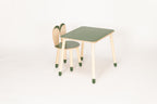 Table et chaise enfant Family-scl Lapin en bouleau
