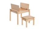 Table et chaise enfant Family-scl avec rangements en bouleau