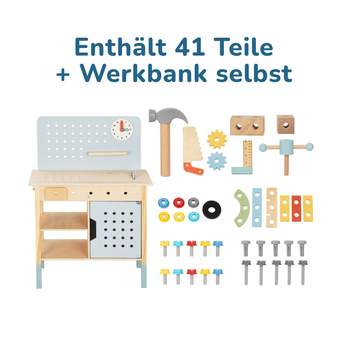 Établi enfant BusyKids en contreplaqué et MDF
