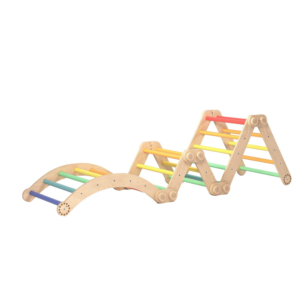 Structure d'escalade modulable BusyKids Flexi, set L