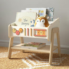 Bibliothèque frontale BusyKids LILU 3 en 1, chaise et chevet