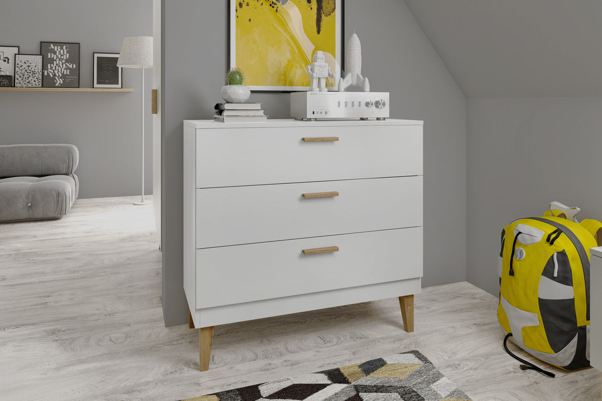 Commode enfant Kubi blanche Kocot Kids – vue 4