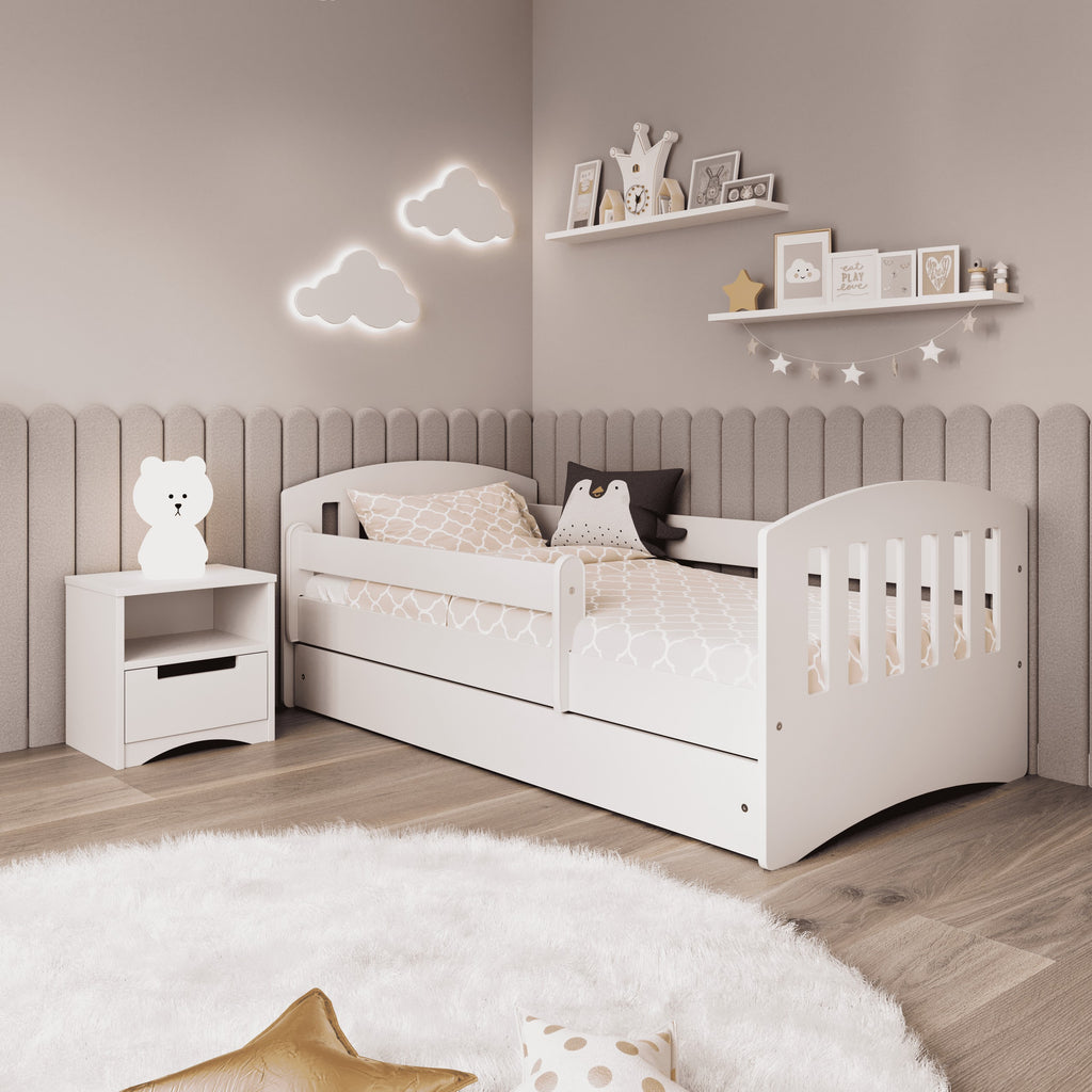 Łóżko dziecięce Classic 1 białe Kocot Kids