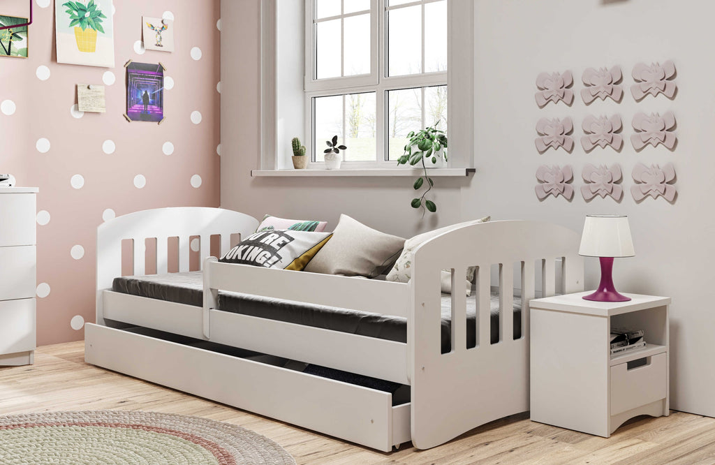 Łóżko dziecięce Classic 1 białe Kocot Kids – widok 3