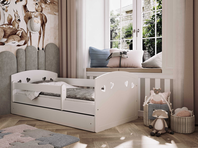 Kinderbed Kocot Kids Julia, uitvalbeveiliging, wit
