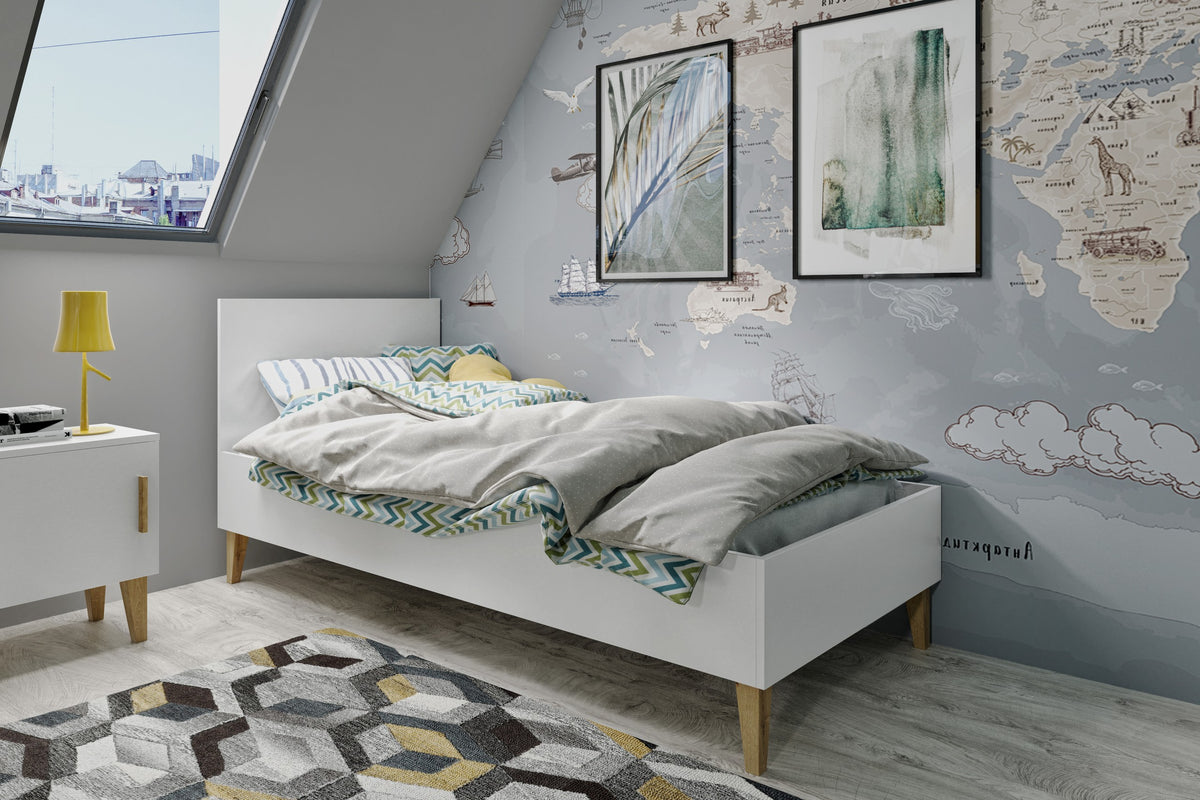 Lit enfant Kubi blanc Kocot Kids – vue 2