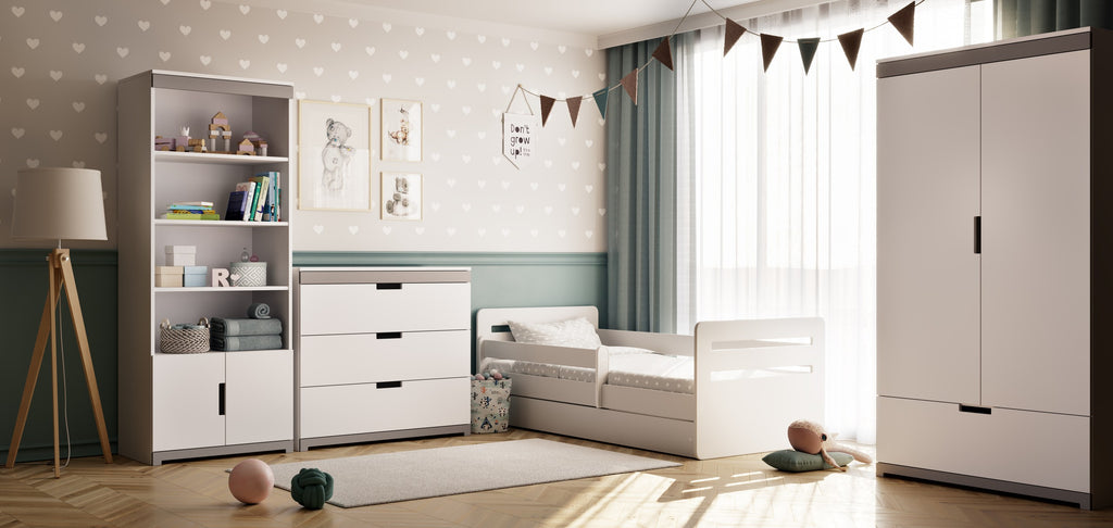 Łóżko dziecięce Tomi białe Kocot Kids – widok 3