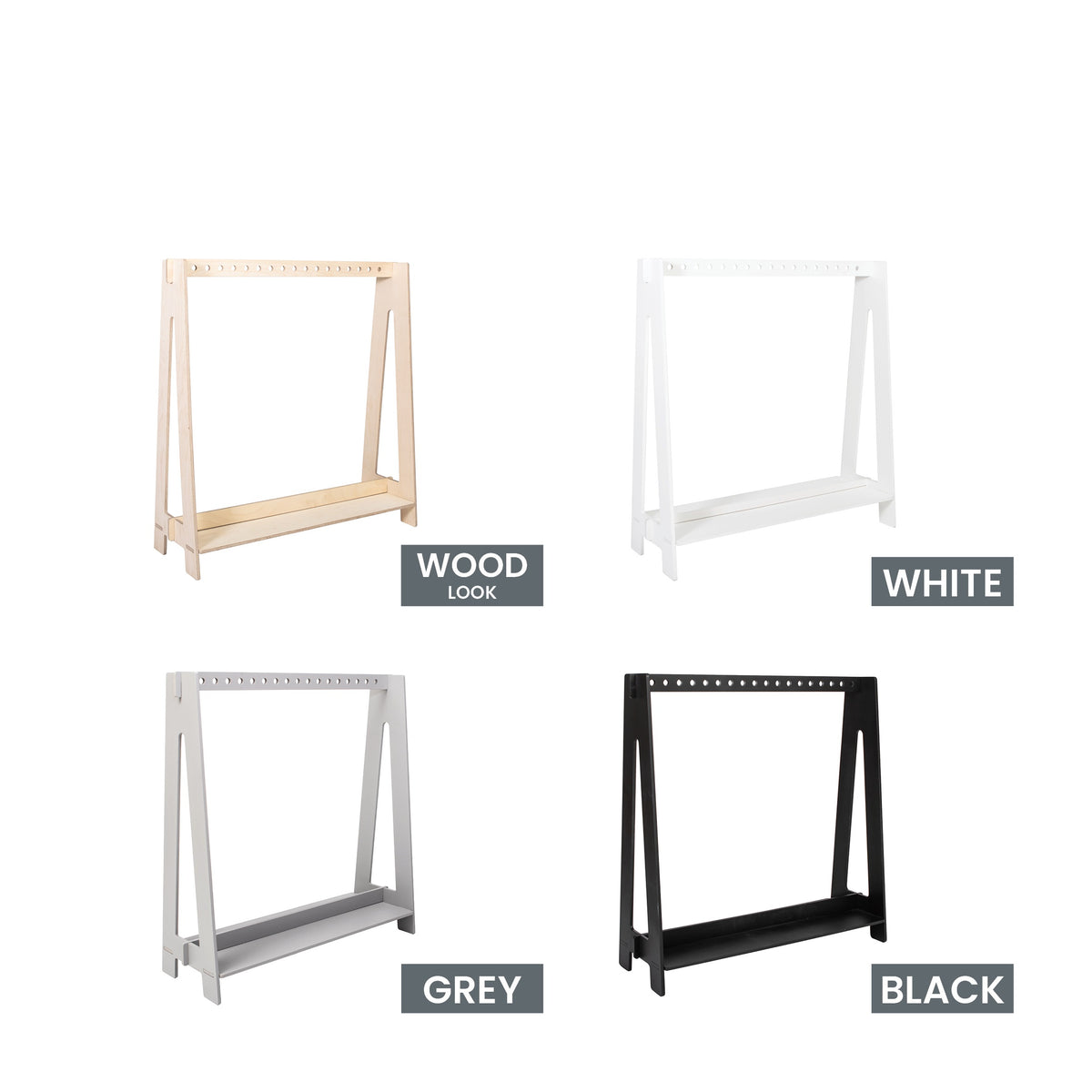 Stojak na ubrania dla dzieci wersja 2 Montessori House Bed – widok 8