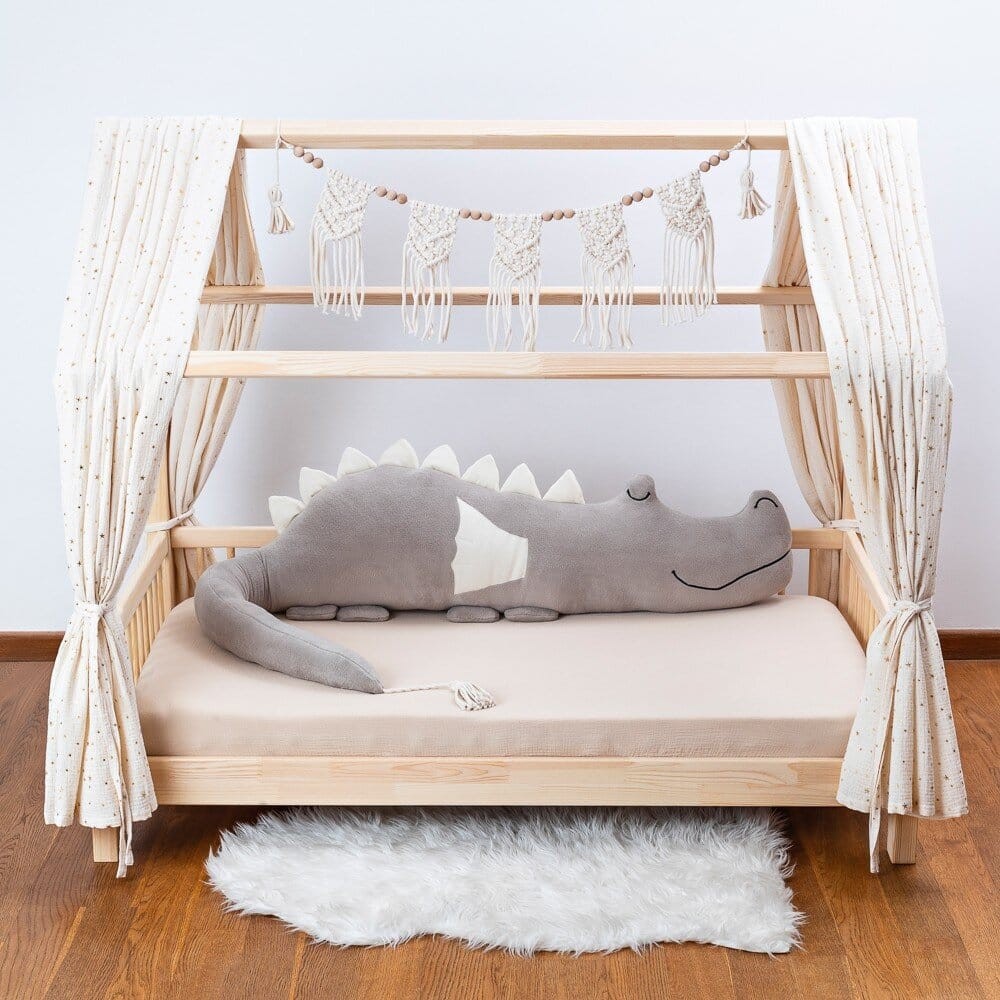 Przytulanka Dragonsaur beżowa CuddleRest – widok 2