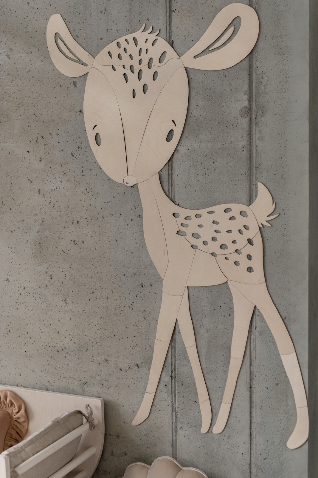 Decorazione murale cervo Cut It Now – vista 4