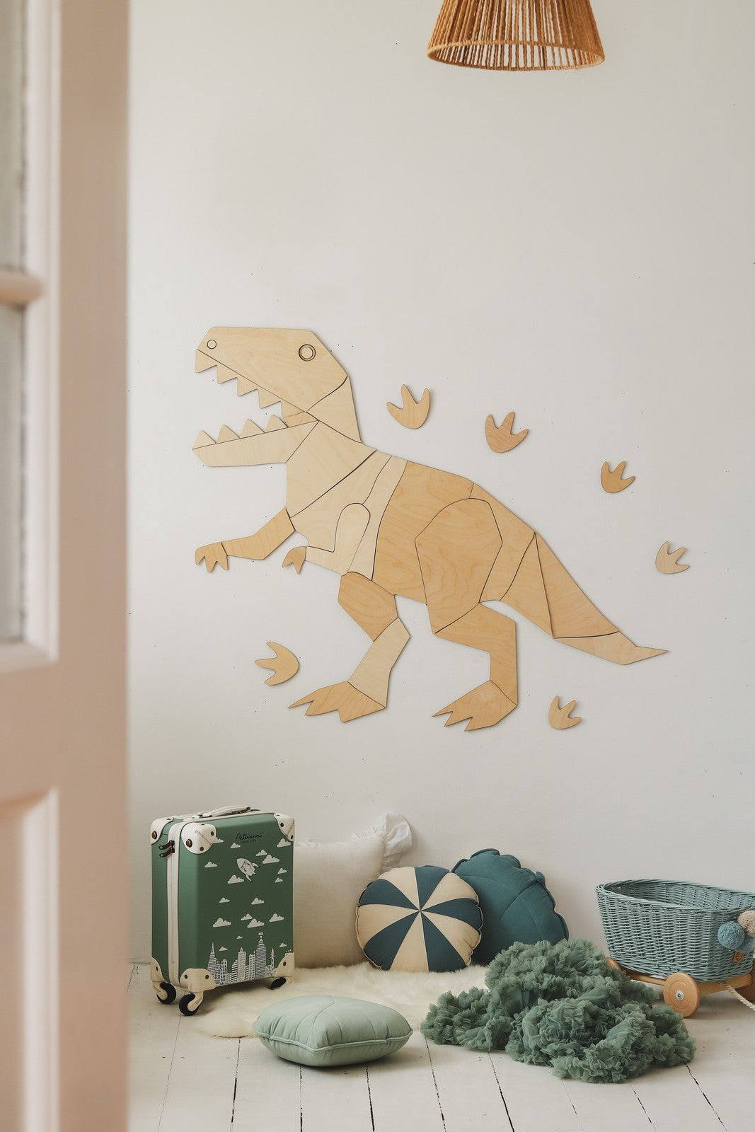 Wanddecoratie T-Rex Cut It Now