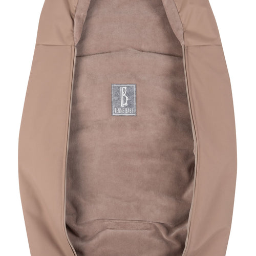 Daunen-Fußsack Braun und Beige Lenne – Ansicht 2