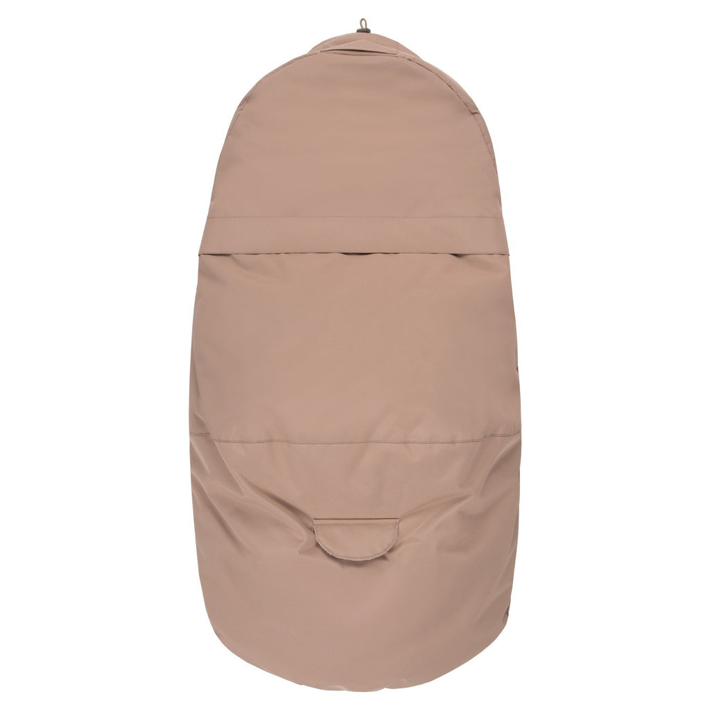 Donzen voetenzak bruin en beige Lenne – weergave 3