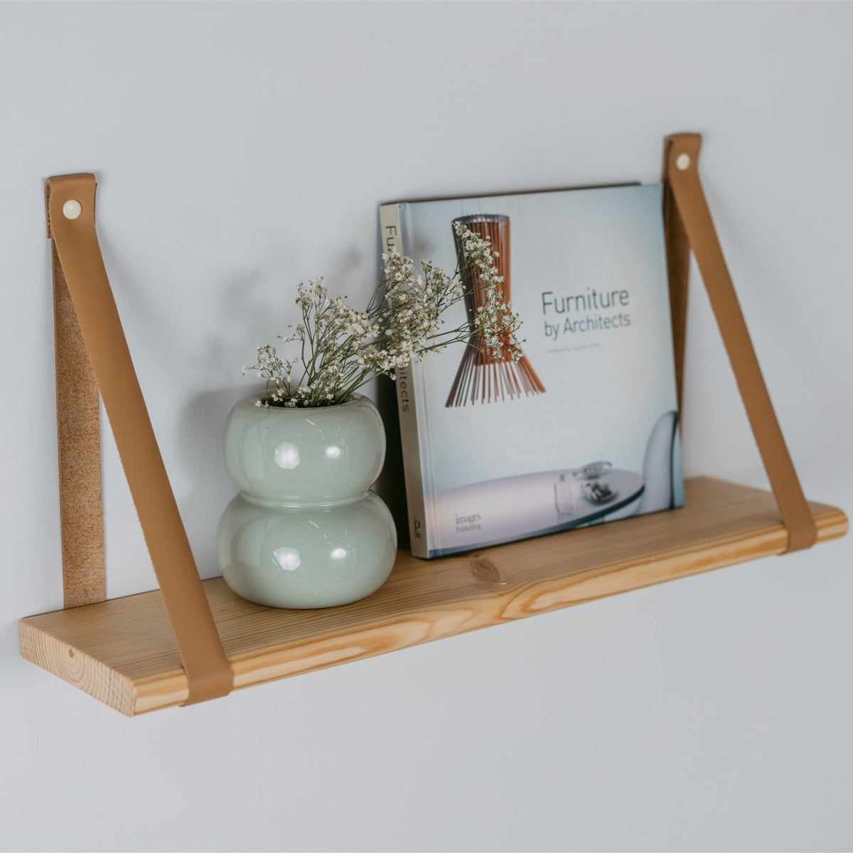 Étagère murale en pin massif 70 cm leg&go – vue 4