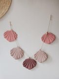 Guirlande coquillages Powder Pink moi mili