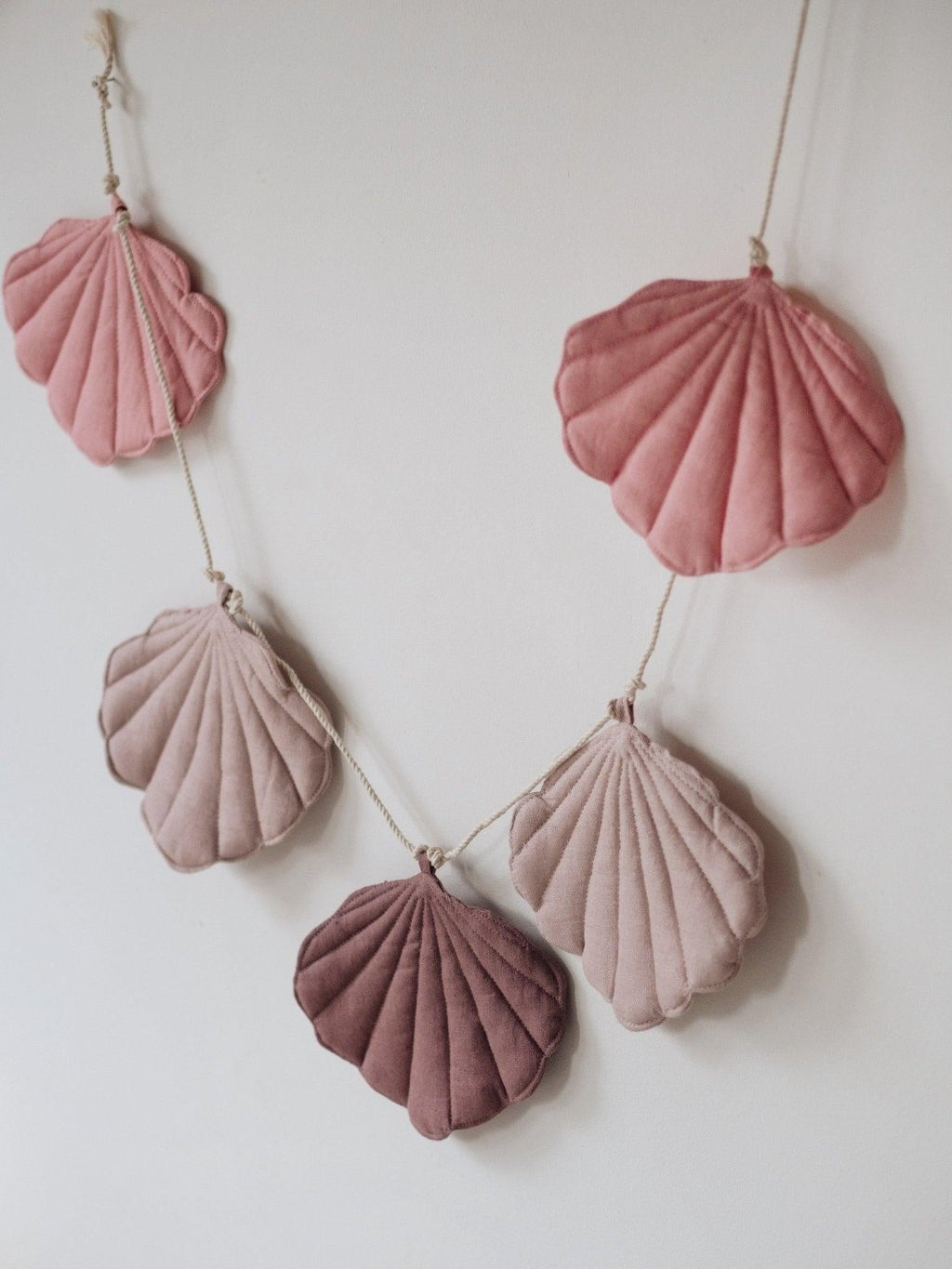 Guirlande coquillages Powder Pink moi mili – vue 3
