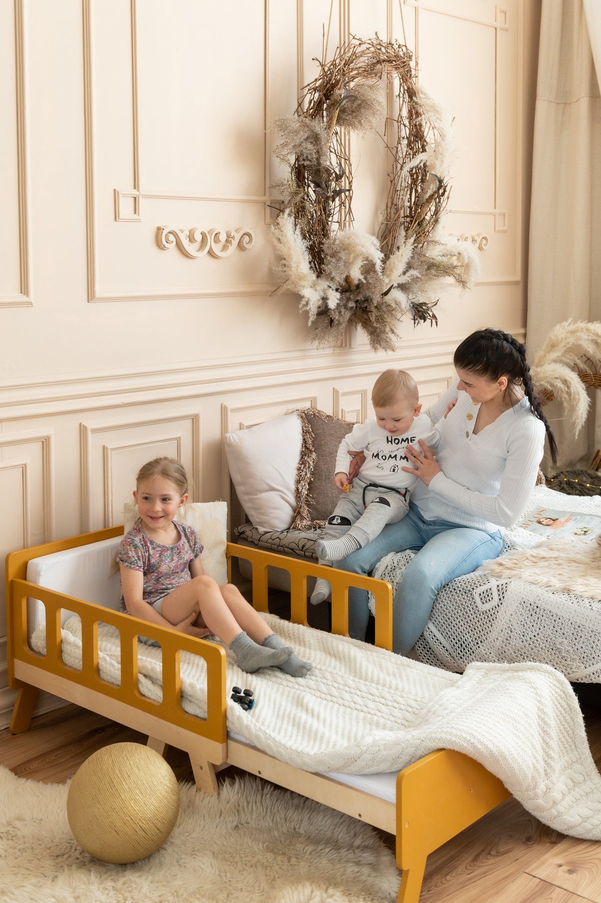 Lit enfant évolutif Family-scl avec matelas