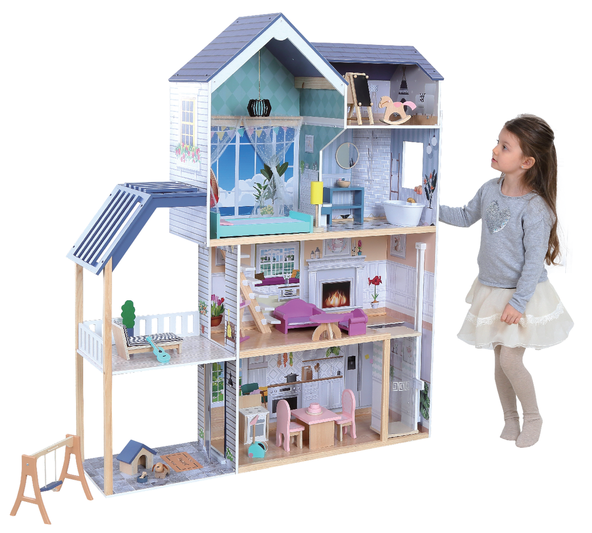 Domek dla lalek Crystal Gerardo's Toys – widok 4